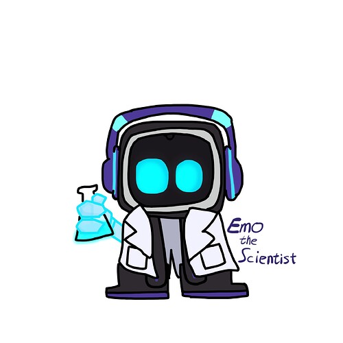 Emo the Scientist