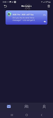 AIBI Pet Message