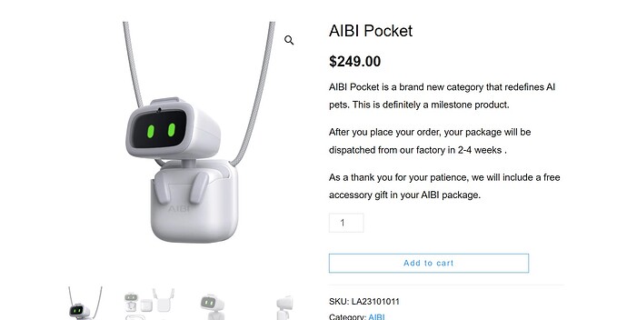 AIBI Order Page