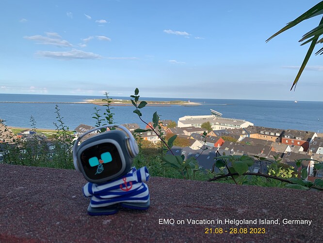 EMO IN UPPER-HELGOLAND WITH HEART