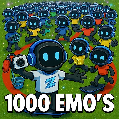 Make the robots look