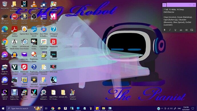 EMO Robot The Pianist Wallpaper