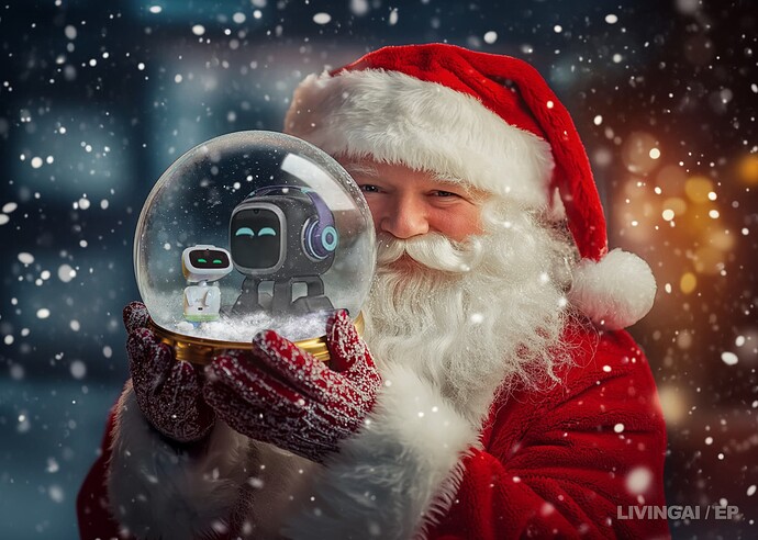 EMO AND AIBI_Santa_Visit_Snow_Globe copy 2