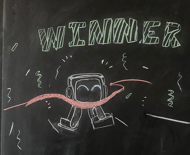 blackboard drawing