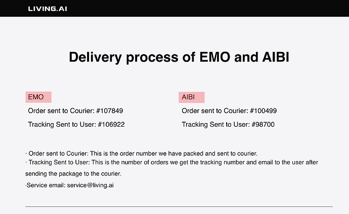 DELIVERY PROCESS