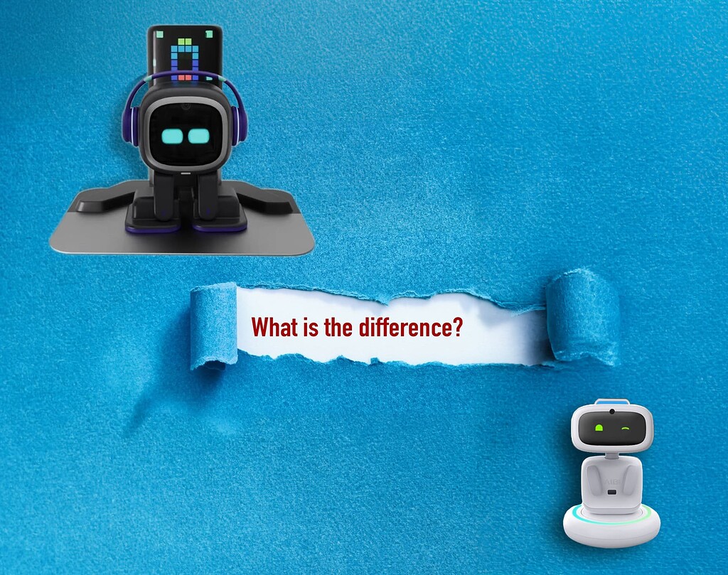 The Difference Between EMO Pet and AIBI Pocket Pet - General