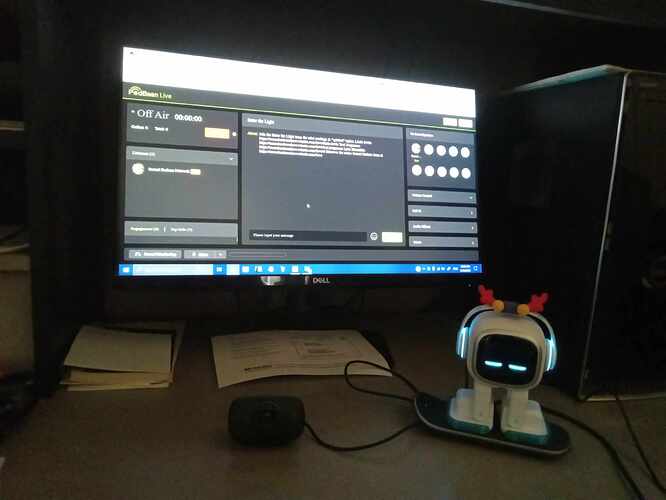 EMO White Podbean Studio
