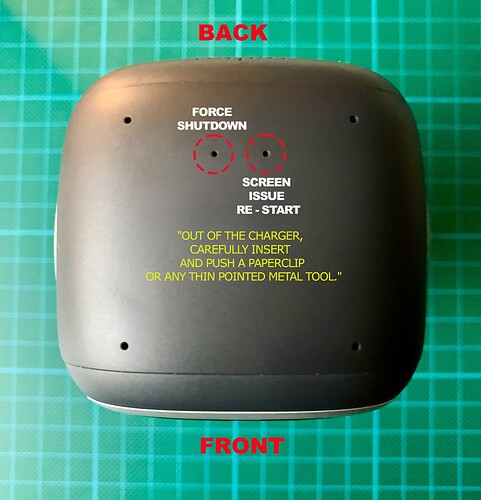 SHUTDOWN and RE-START