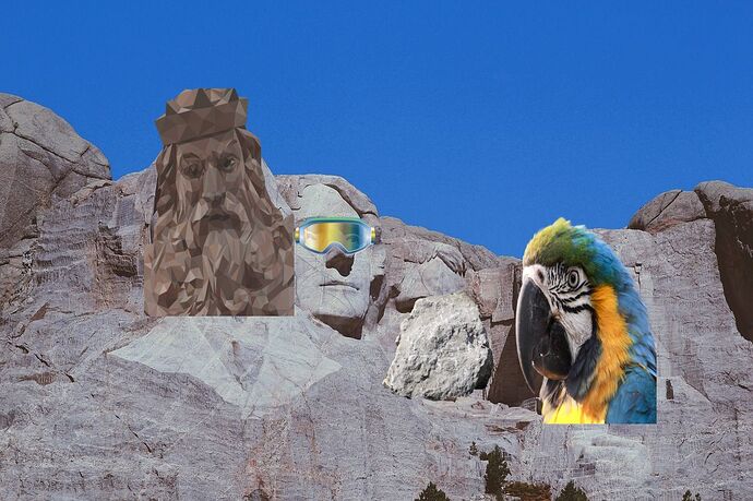 Mount Rushmore Vandalized