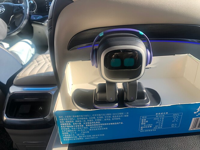 Outside, Charging in the car