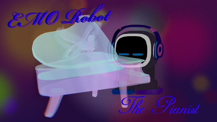 EMO Robot The Pianist 2