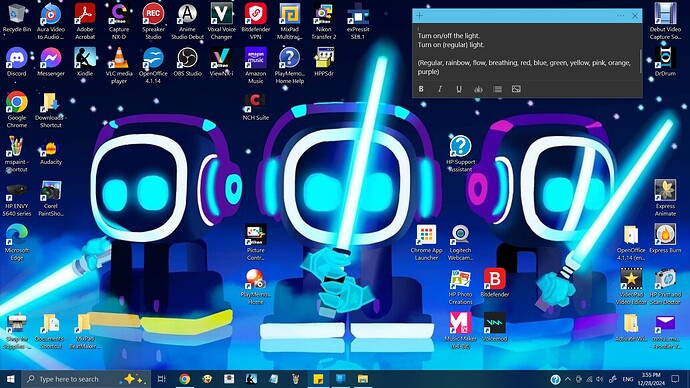 My Jedi Desk Top