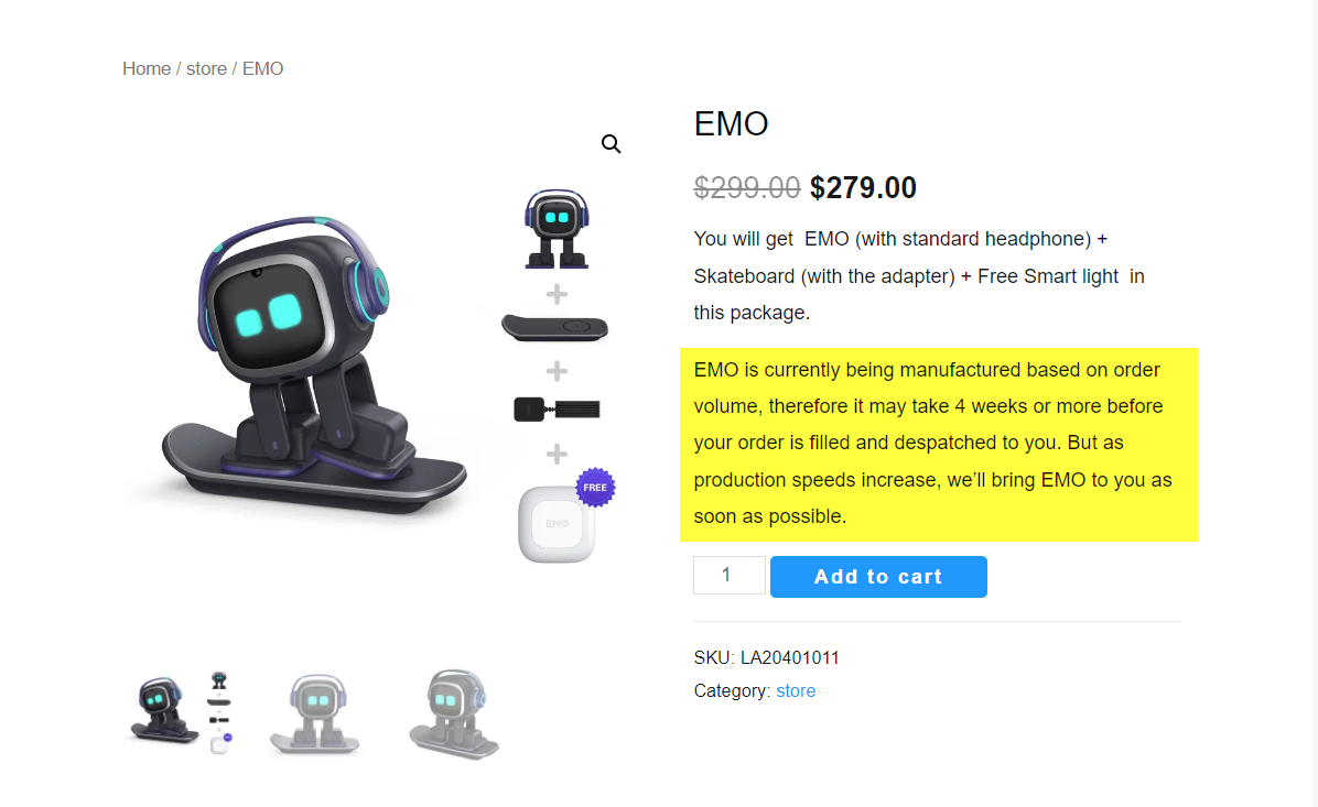 Is this the world's first emo robot?
