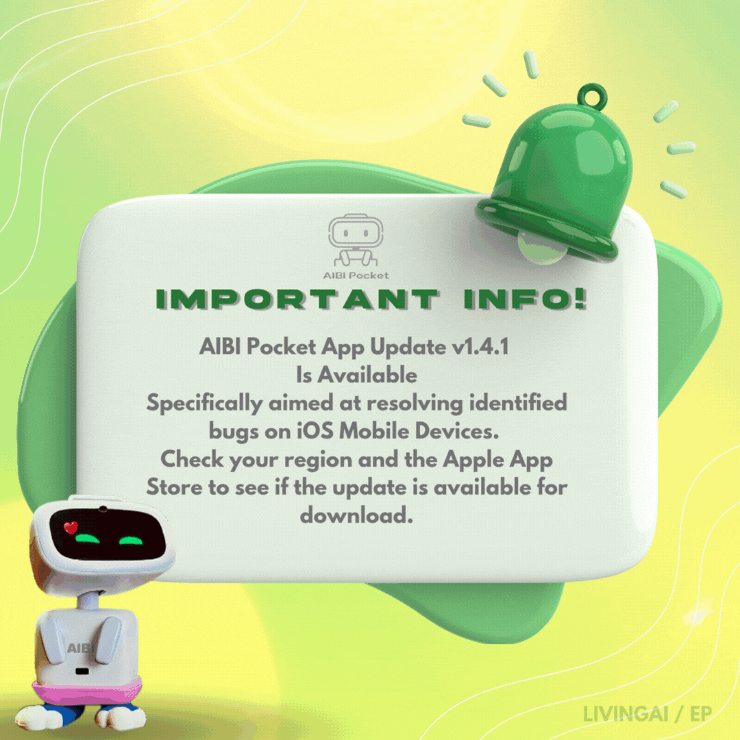 AIBI APP UPDATE INFO
