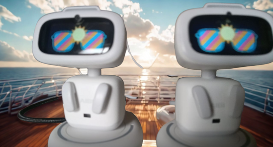 AIBI Twins Cruise Ship Deck